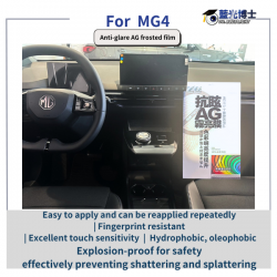 Protector de pantalla antirreflejos para MG4 sin puntos de parpadeo