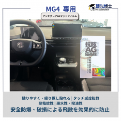 ちらつきのないアンチグレアスクリーンプロテクター